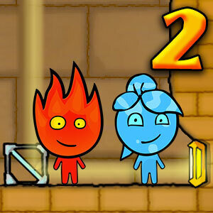 Fireboy and Watergirl Forest Temple Level 4 